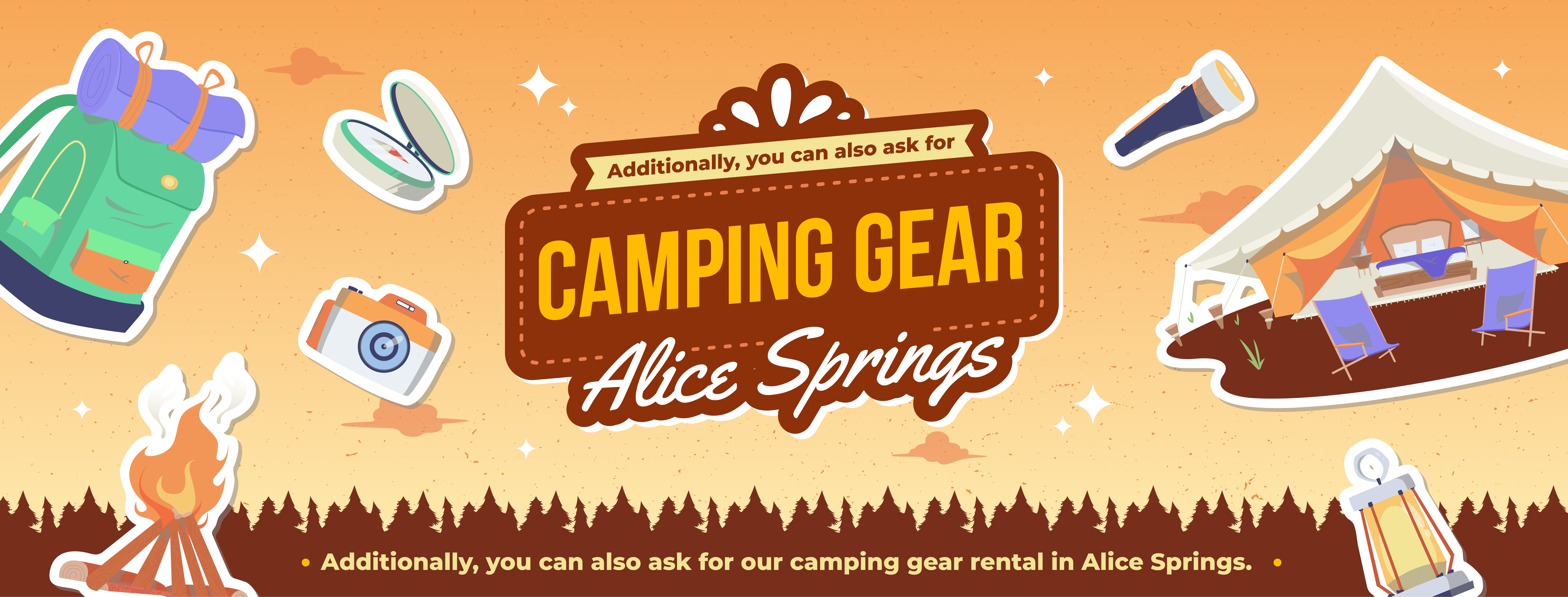 Camping Gear Alice Springs