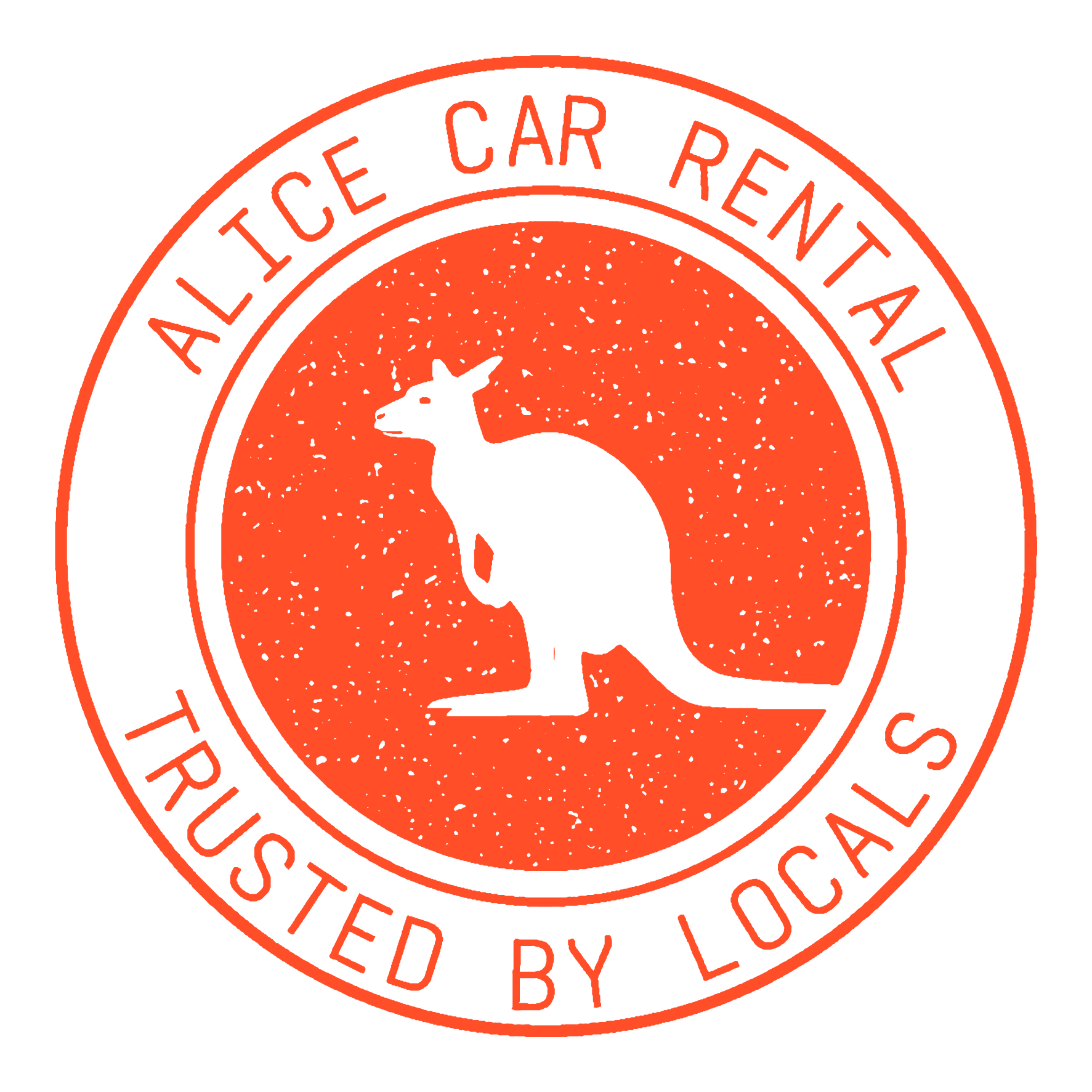 Alice Car Rental_Supporting Graphics_RGB_Stamp_Kangaroo_Uluru decorative